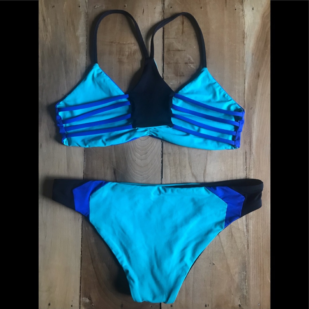 L*Space | Color Block Reversible Swimsuit - image 4